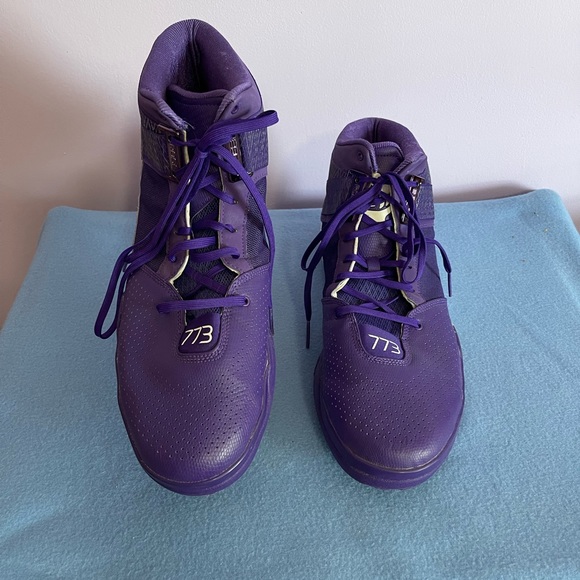 Adidas Rose 773 Bounce Size 17 Purple F37116 - Picture 4 of 9